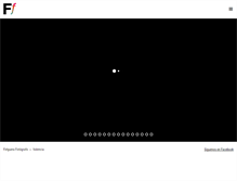 Tablet Screenshot of felguerafotografo.com